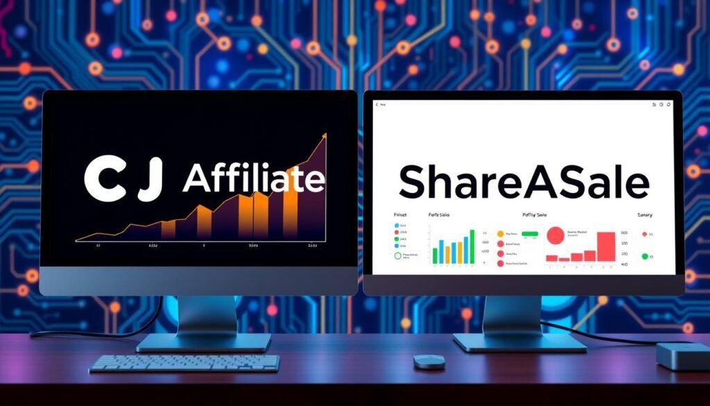 CJ Affiliate and ShareASale platforms CJ Affiliate and ShareASale platforms