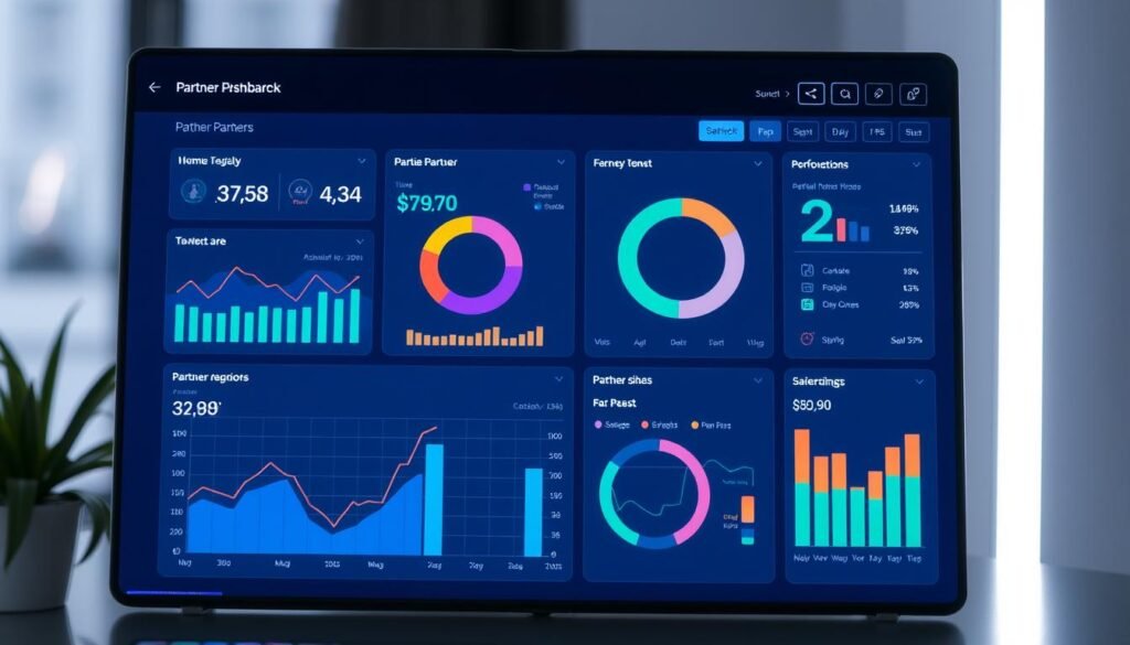 Partner performance tracking dashboard