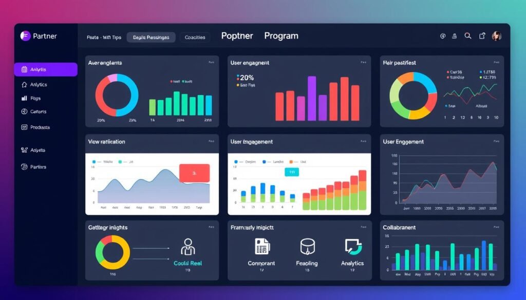 Partner program dashboard