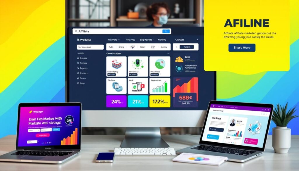 Profitable affiliate marketing website