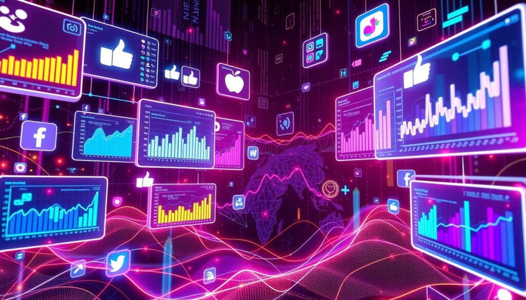 Social media engagement metrics