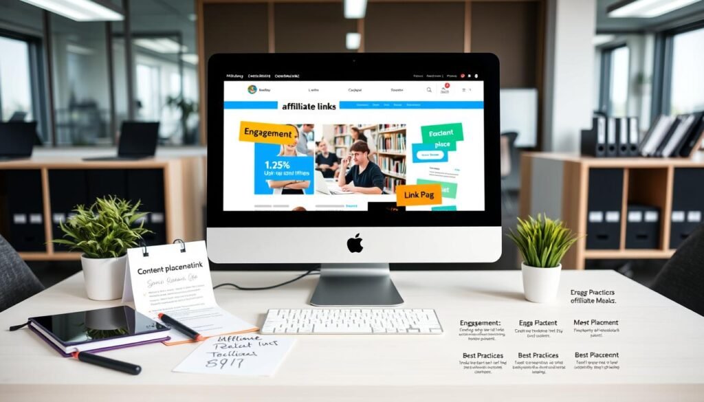 Strategic affiliate link placement Strategic affiliate link placement